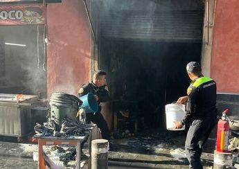 Policías de la SSC fueron los primeros en llegar al lugar del incendio/ Ramón Ramírez.