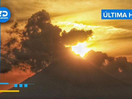 El semáforo de alerta volcánica del Popocatépetl está en Amarillo Fase 2 HOY 23 de marzo 2025 / Andrés Lobato