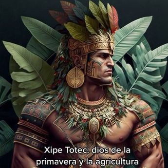 Xipe Totec: Dios de la primavera y la agricultura / @alexiregio