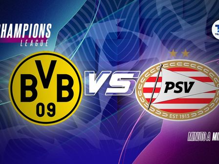 Borussia Dortmund vs PSV EN VIVO hoy: Octavos de Final | Champions League