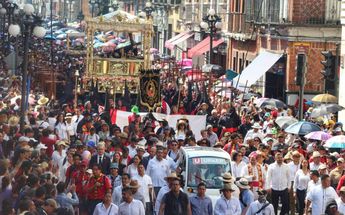 Procesión de Viernes Santo en Puebla 2024 | Melanie Torres