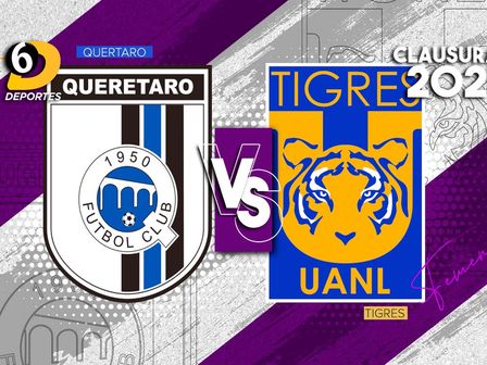 Querétaro vs Tigres Femenil de la jornada 6 del Clausura 2025. / Especial