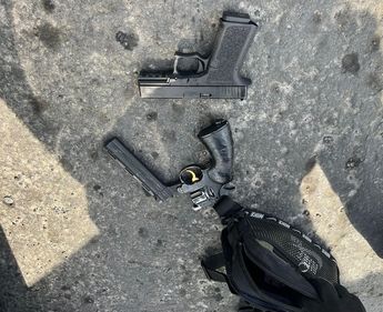 Armas decomisadas. | Cortesía