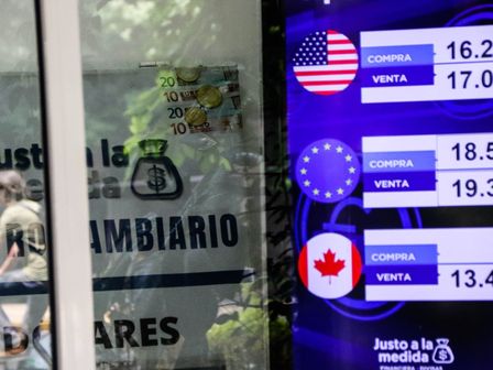Todos los días, el precio del dólar fluye dependiendo de los mercados | Cuartoscuro