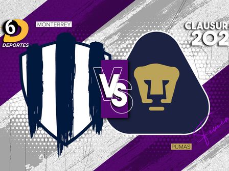 Rayadas recibe a Pumas en su primer partido como bicampeonas del Apertura 2024. / Especial