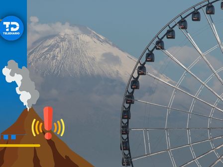Actividad EN VIVO del volcán Popocatépetl HOY domingo 16 de junio / Agencia Es Imagen