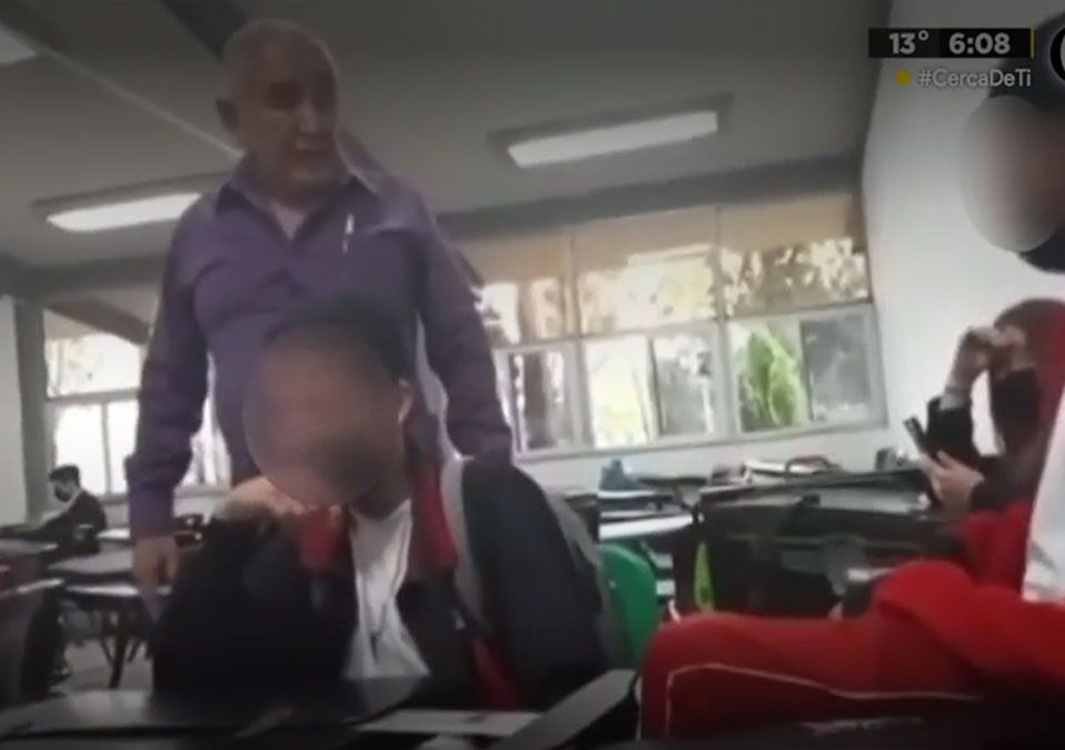 Separan de cargo a maestro de Hidalgo que retó a alumno a pelear