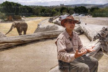 Alejandro Trejo, médico veterinario zootecnista de Africam Safari / Melanie Torres