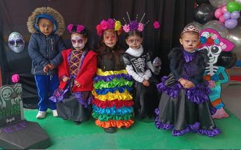 Altar de muertos en San Pedro. | Fabricio Gallegos