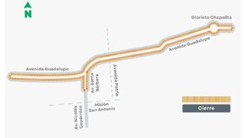 Ruta en la colonia Residencial Chapalita / Especial