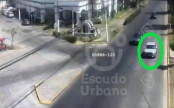 Camioneta de Jaime Barrera en cámaras de vigilancia / Fiscalía de Jalisco