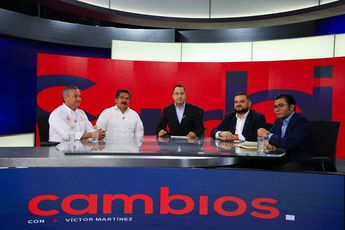 El programa Cambios recibió a los alcaldes de Movimiento Ciudadano. | Jorge López