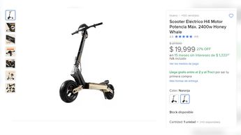 Precio de scooter en Monterrey 2024 | Especial