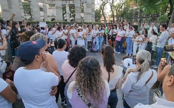 Las y los activistas recordaron con cariño a Elena Larrea en Guadalajara / Pablo Núñez