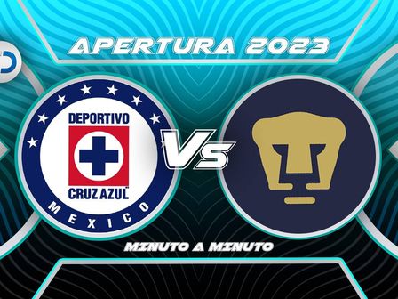 Sigue EN VIVO el Cruz Azul vs Pumas