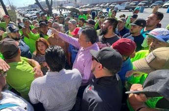 Trabajadores señalaron que varias de las unidades en las que laboran están descompuestas.| Jesús Villegas