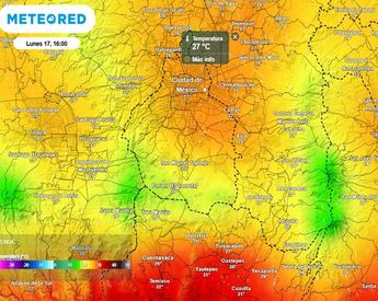 Iniciará la semana con ambiente soleado, altas temperaturas en la tarde y mala calidad del aire por elevada concentración de ozono / Meteored