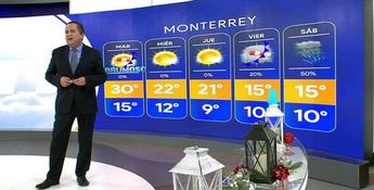 Pronóstico del tiempo para Monterrey, con Abimael Salas - 12 de diciembre de 2022