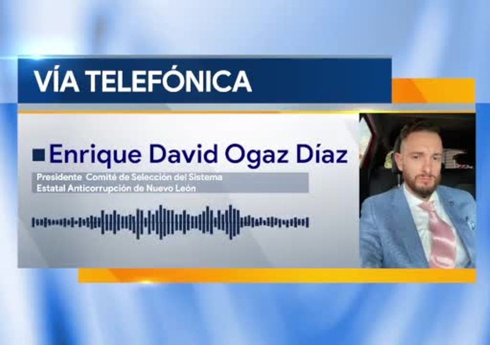 Gobierno de NL interviene en proceso para elegir fiscal, dice Enrique David Ogaz