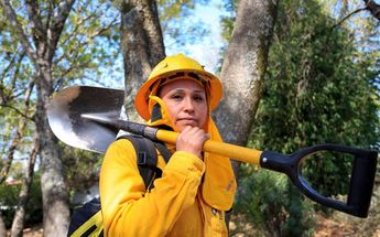 Teófila Luisa Domínguez, brigadista forestal | Andrés Lobato