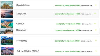 Viva Aerobus ofrece vuelos nacionales desde Guadalajara por solo 1 peso más TUA | Viva Aerobus