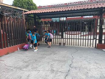 Escuela Primaria Venustiano Carranza ubicada en el Centro de Monterrey. | Erik Solheim Rocha