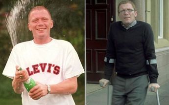 Lawrence antes y después, ahora sí vive con ayuda social de Reino Unido / The Sun