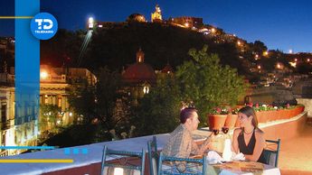 Restaurante en terraza Hotel Posada Santa Fe | Cortesía