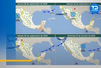 Frente frío 30 septiembre 1 de octubre