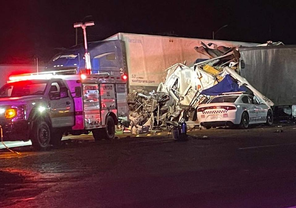 Accidente con consecuencias fatales en caseta de cobro La Carbonera, Ramos Arizpe, Coahuila. | Cortesía