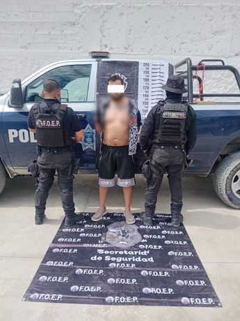 Un sospechoso fue detenido por las autoridades del municipio/ Especial