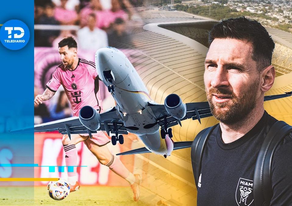 Messi llega a Monterrey para el partido ante Rayados / Samantha Martínez