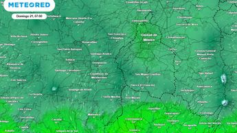 Temperatura mínima en Ciudad de México 21 de diciembre. | Meteored