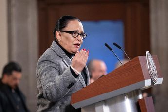 Rosa Icela Rodríguez, secretaria de Seguridad Pública de México. | Cortesía