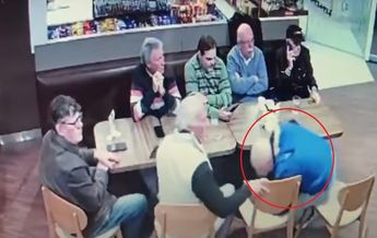 La víctima quedó muy adolorida y afectada tras el golpe / La Opinión de Rafaela