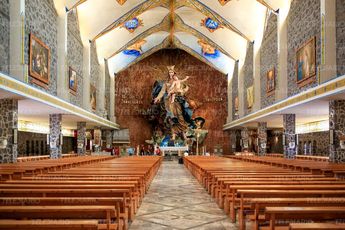 Interior de la Basílica menor de Chignahuapan | Andrés Lobato