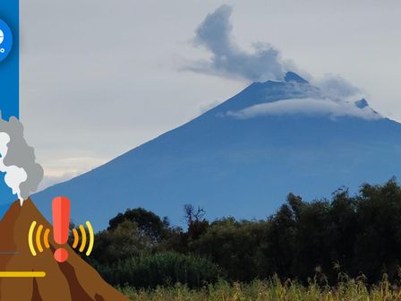 Actividad del Popocatépetl 10 de septiembre de 2024 / Andrés Lobato