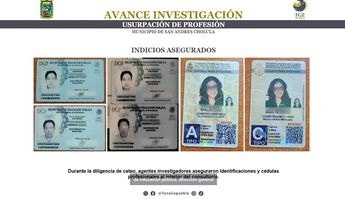 Una serie de credenciales falsas respaldaban la preparación de Marilyn Cote / Cortesía FGE