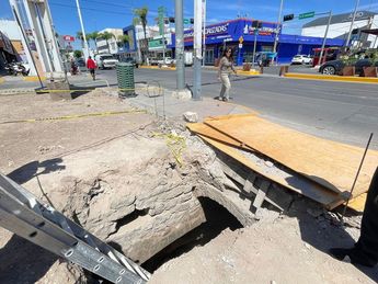 Encuentran construcción subterránea del siglo XVIII en Durango