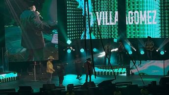 El concierto de Leandro Ríos en el Auditorio Citibanamex duró más de tres horas. | Tadeo Gómez