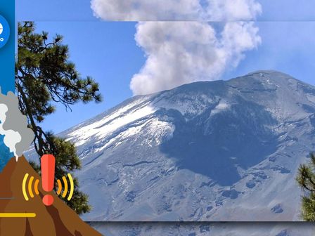Actividad del Popocatépetl 12 de julio de 2024 / Andrés Lobato