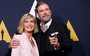Olivia Newton-John y John Travolta / Reuters