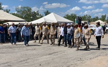 AMLO hace recorrido en mina accidentada Las Conchas de Coahuila/ Roberto Alanís