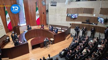 Sesión de entrega de constancia Claudia Sheinbaum en el TEPJF/Jannete López Ponce.