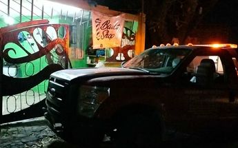 Así quedó la fachada de la barbería / Vicente Torres Alfaro