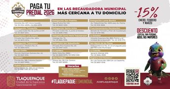 Últimos días para aprovechar el descuento "de campeonato": consulta sedes y horarios | Gobierno de Tlaquepaque