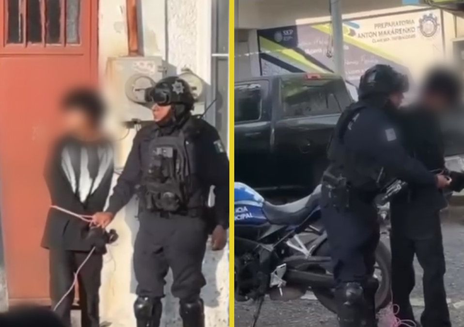 El menor quedó a disposición de las autoridades locales. | Michel Torres