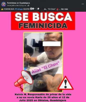 La versión de los colectivos sostiene que Kevin quería iniciar una relación con Karla | Feministas de Guadalajara vía Facebook