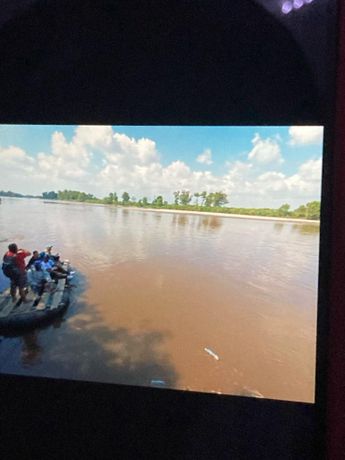 Foto tomada por Yanet en el cause del Río Suchiate. | Carlos Ortega