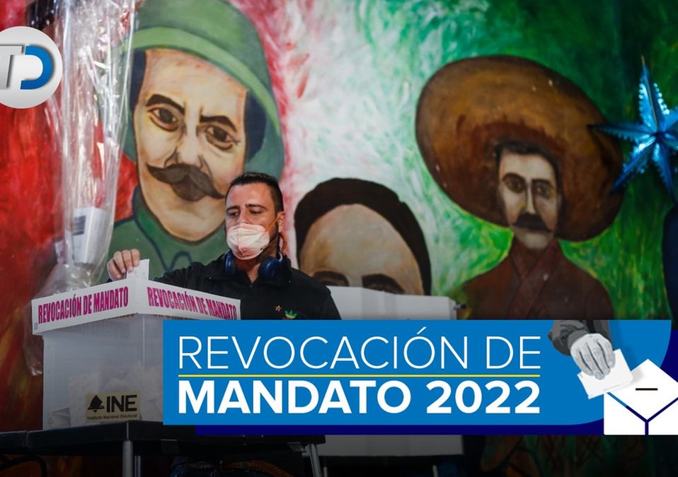 Ciudadanos ejerciendo su derecho al voto en la consulta de revocación de mandato | Araceli López